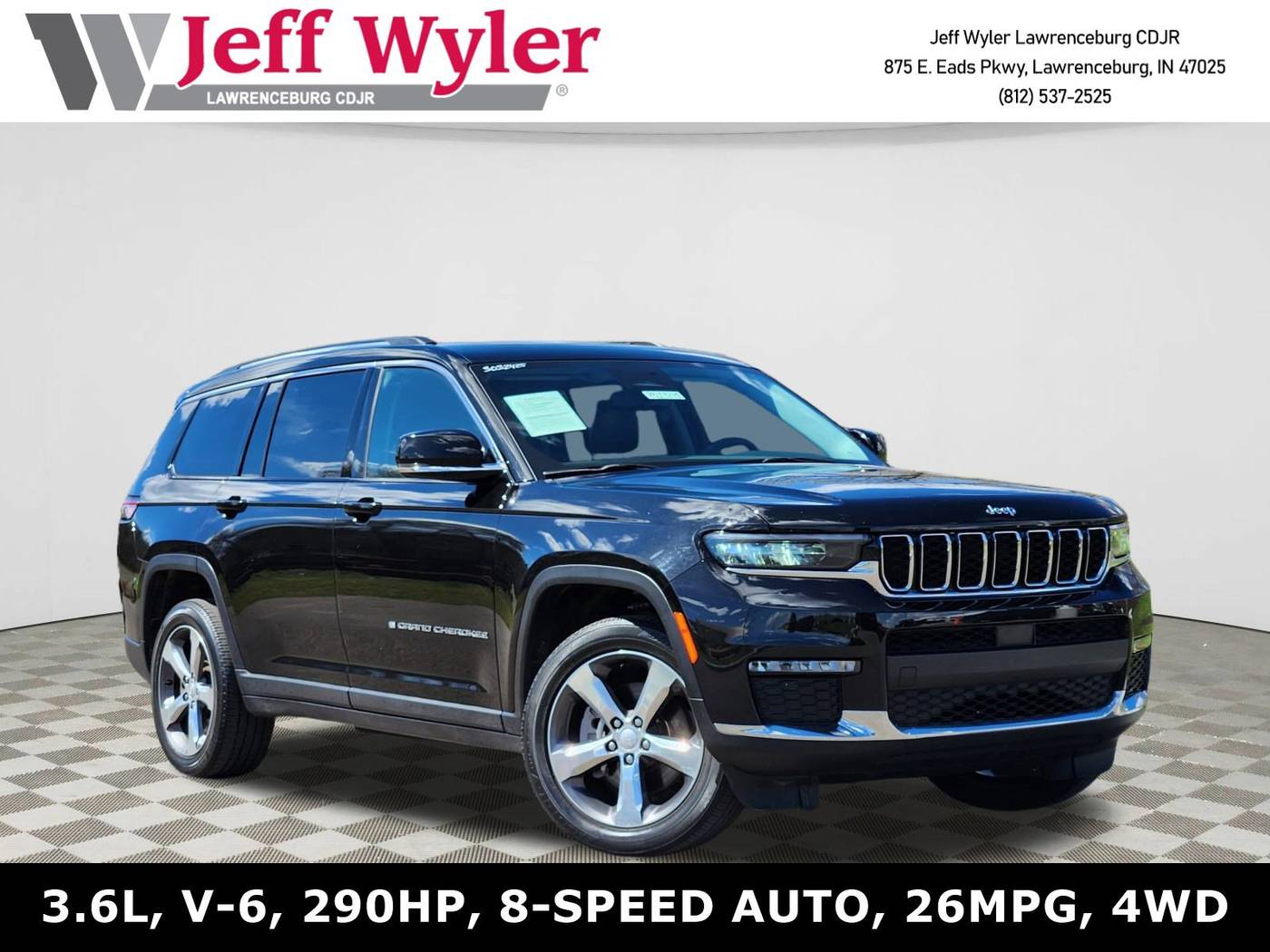 2021 Jeep Grand Cherokee Limited — SUV — 52,434 mi — Lawrenceburg, IN
