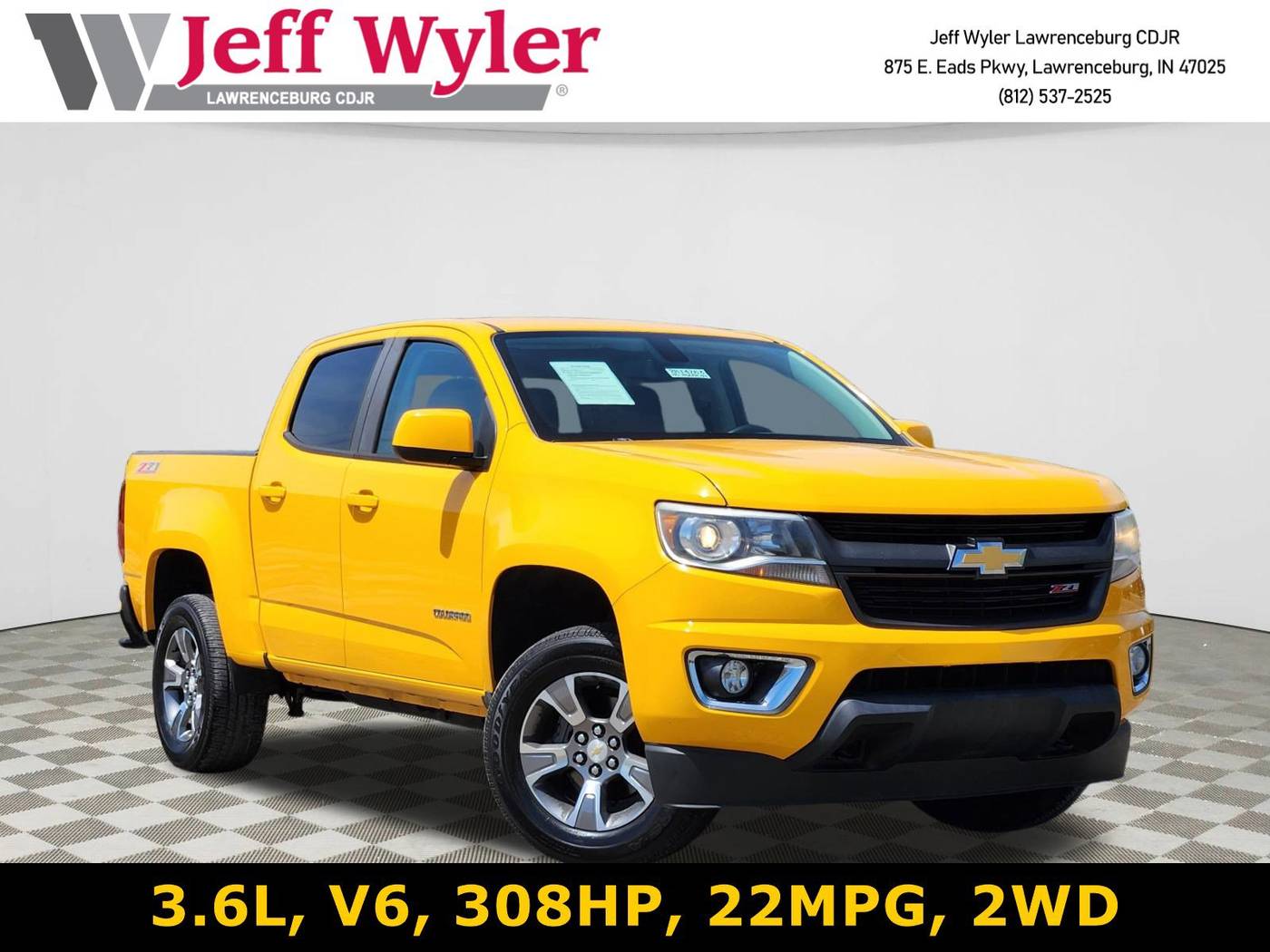 2018 Chevrolet Colorado Z71 — Pickup Truck — 97,730 mi — Lawrenceburg, IN