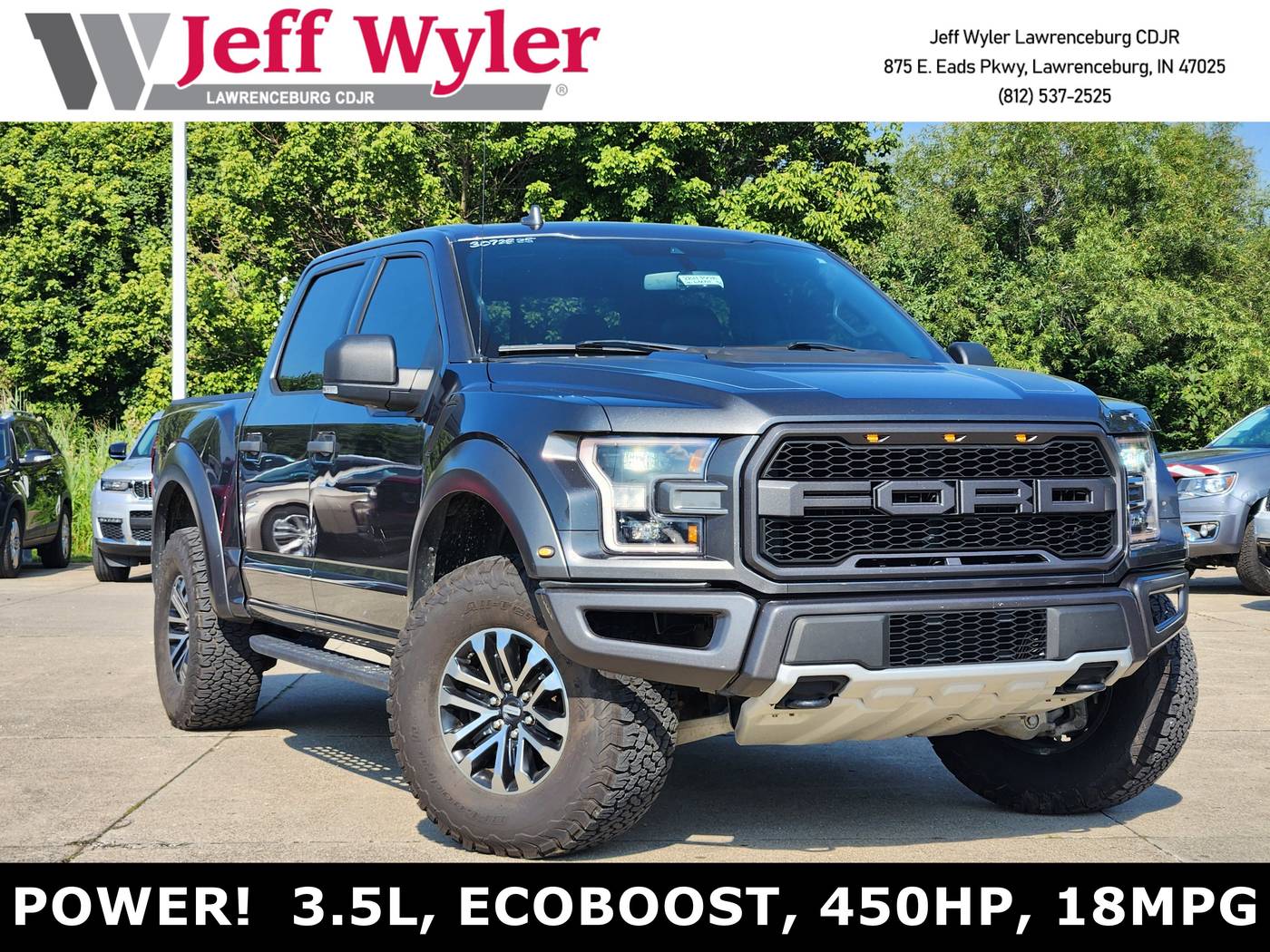 2020 Ford F-150 Raptor — Pickup Truck — 51,817 mi — Lawrenceburg, IN