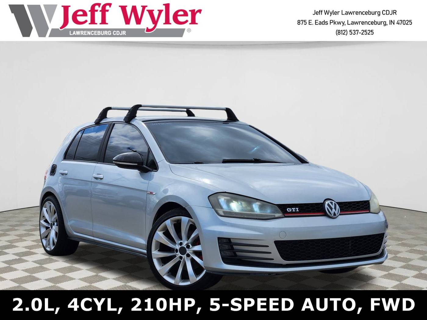 2015 Volkswagen Golf GTI Autobahn — Hatchback — 116,213 mi — Lawrenceburg, IN