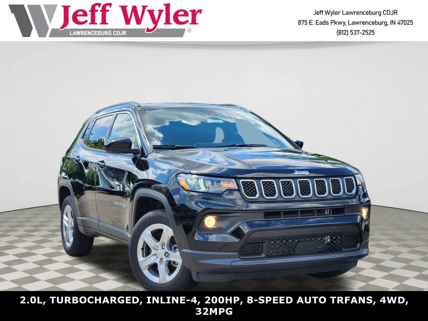 2023 Jeep Compass Latitude — SUV — 12,825 mi — Lawrenceburg, IN