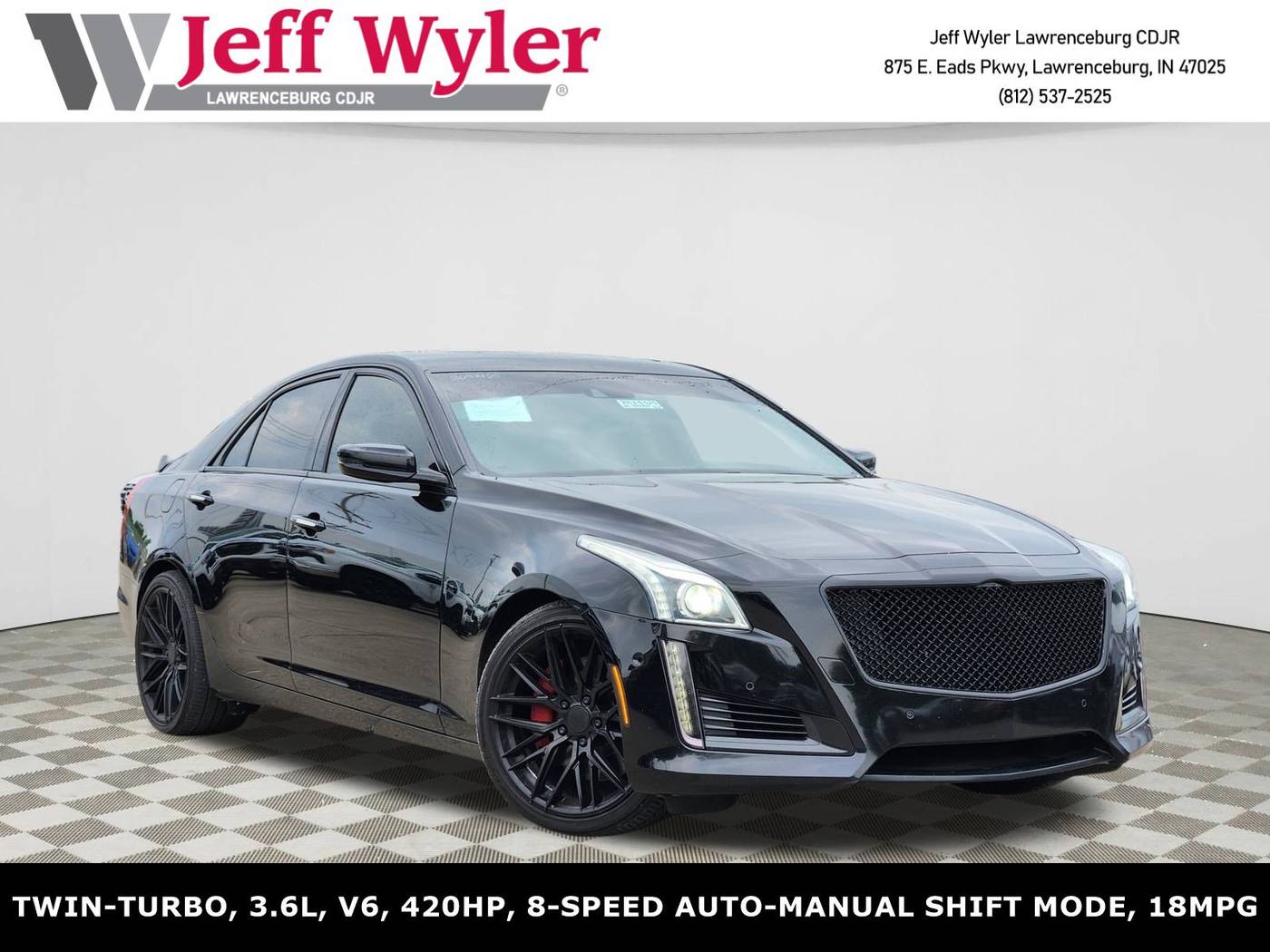 2014 Cadillac CTS V-Sport Premium — Sedan — 87,199 mi — Lawrenceburg, IN