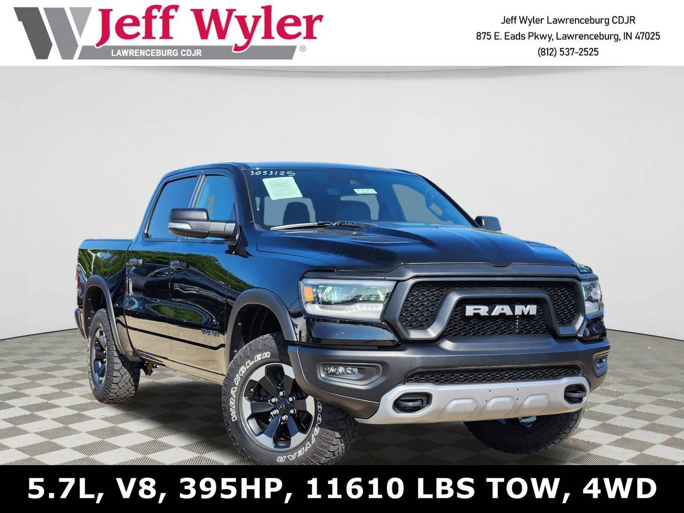 2022 Ram 1500 Rebel — Pickup Truck — 25,240 mi — Lawrenceburg, IN