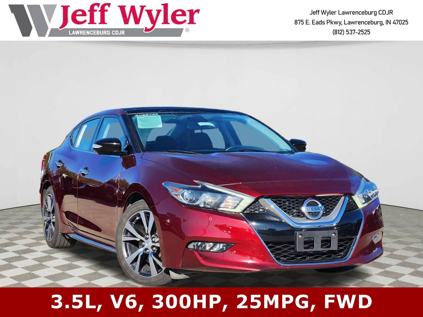 2016 Nissan Maxima Platinum — Sedan — 100,469 mi — Lawrenceburg, IN