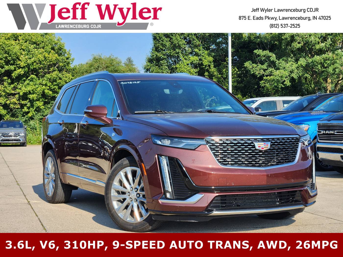 2022 Cadillac XT6 Premium Luxury — SUV — 42,086 mi — Lawrenceburg, IN