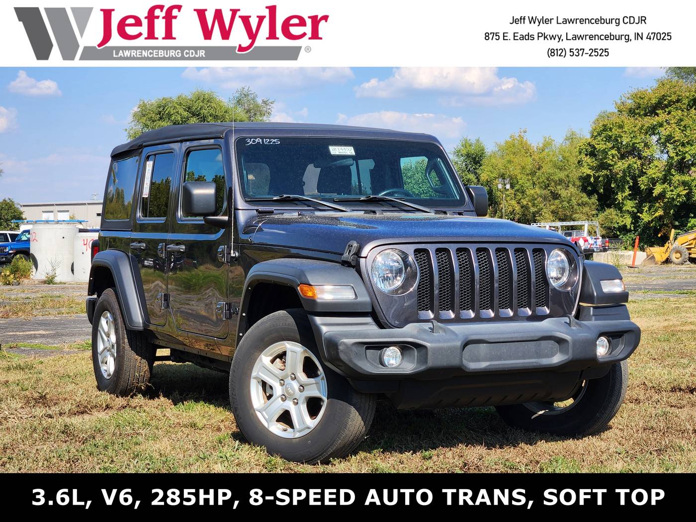 2022 Jeep Wrangler Sport S — SUV — 95,775 mi — Lawrenceburg, IN