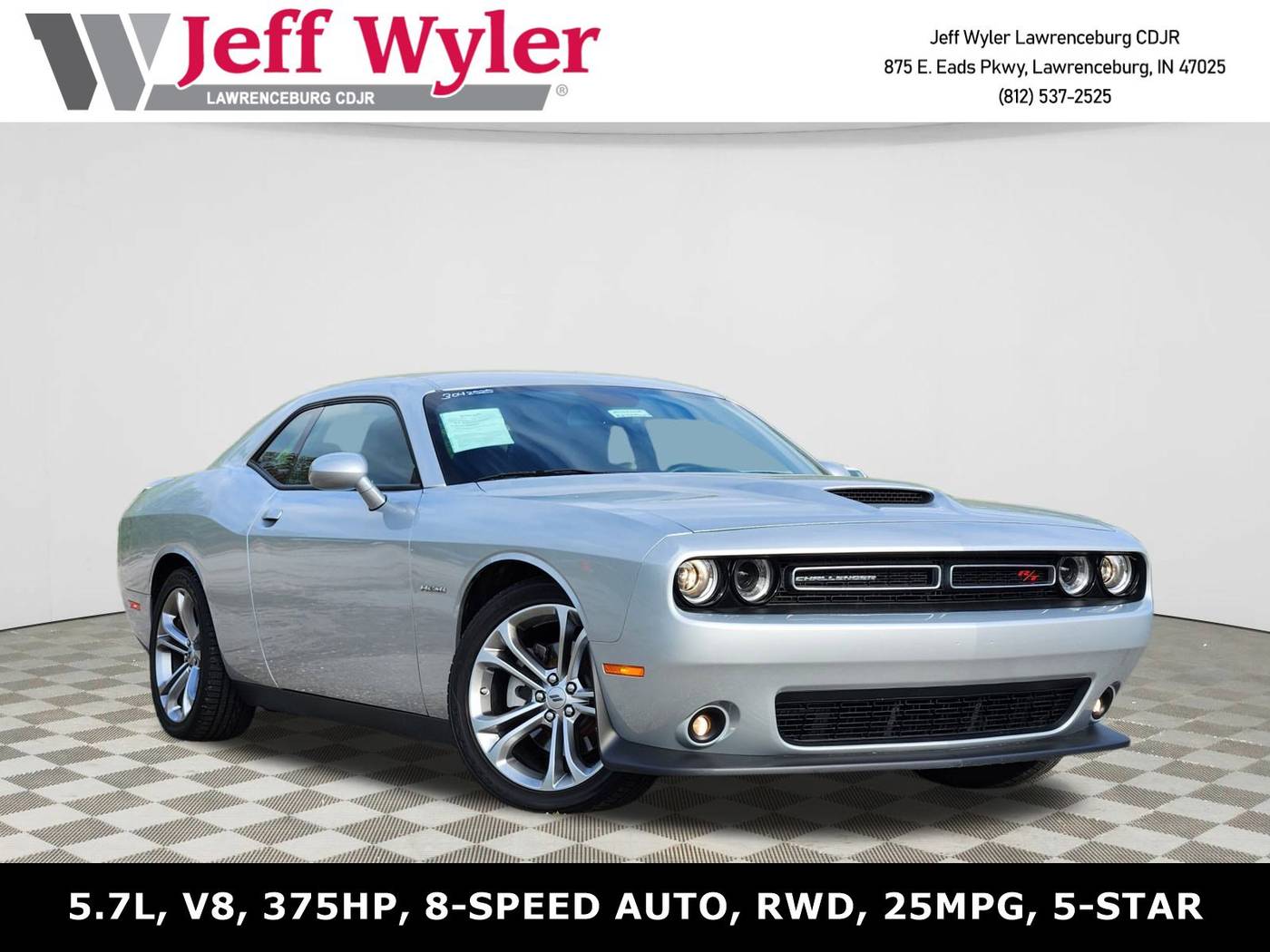 2022 Dodge Challenger R/T — Coupe — 27,412 mi — Lawrenceburg, IN