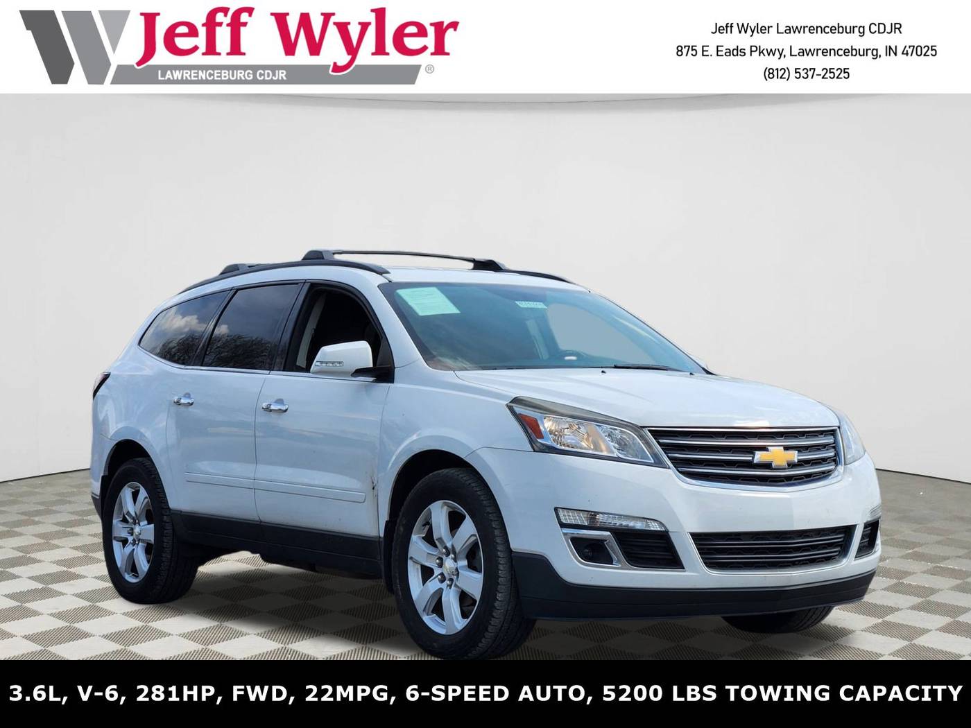 2017 Chevrolet Traverse LT — SUV — 101,223 mi — Lawrenceburg, IN