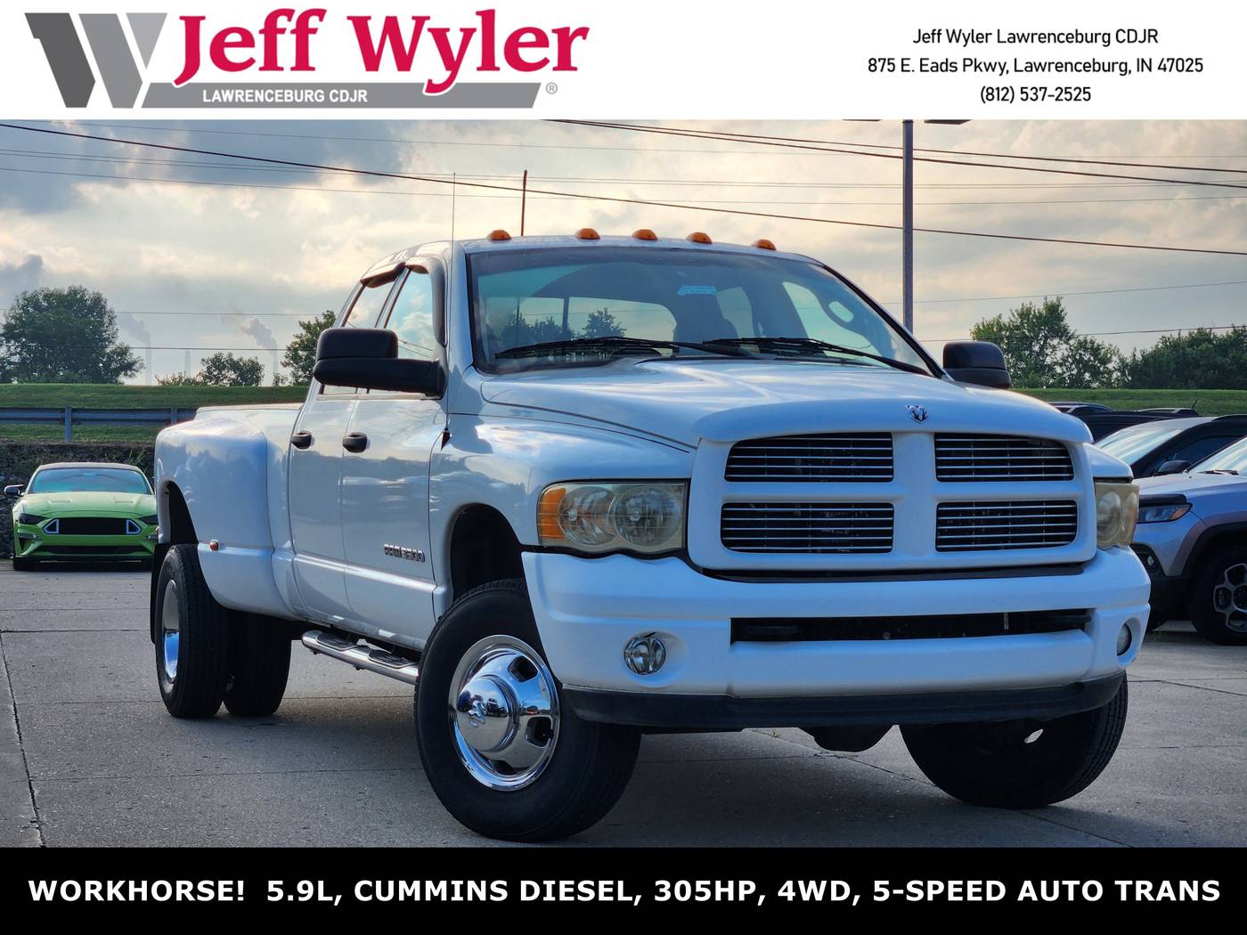 2004 Dodge Ram 3500 SLT — Pickup Truck — 98,804 mi — Lawrenceburg, IN