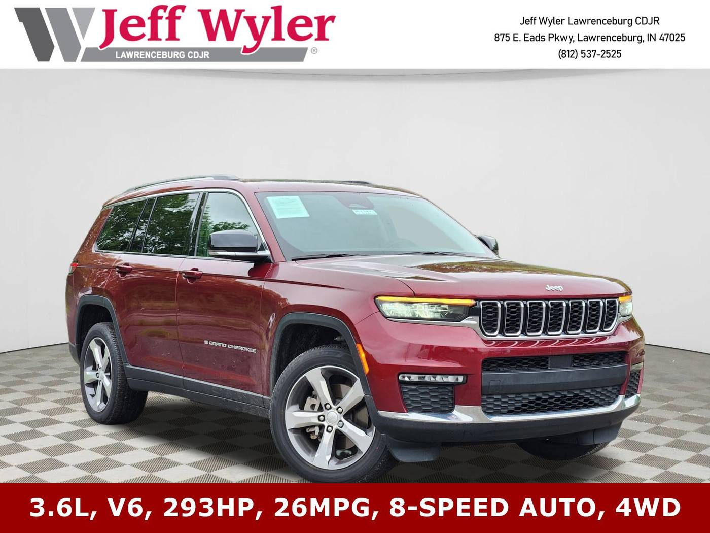 2022 Jeep Grand Cherokee Limited — SUV — 32,123 mi — Lawrenceburg, IN
