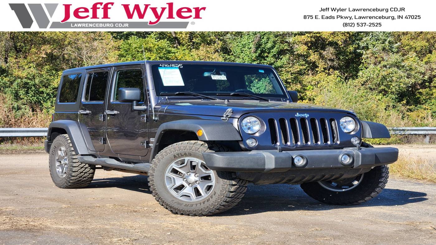 2017 Jeep Wrangler Sport — SUV — 165,773 mi — Lawrenceburg, IN