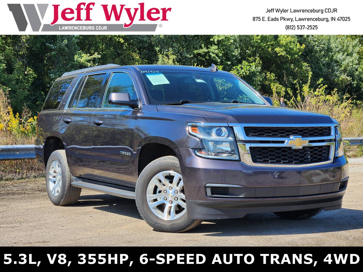 2017 Chevrolet Tahoe LS — SUV — 142,630 mi — Lawrenceburg, IN