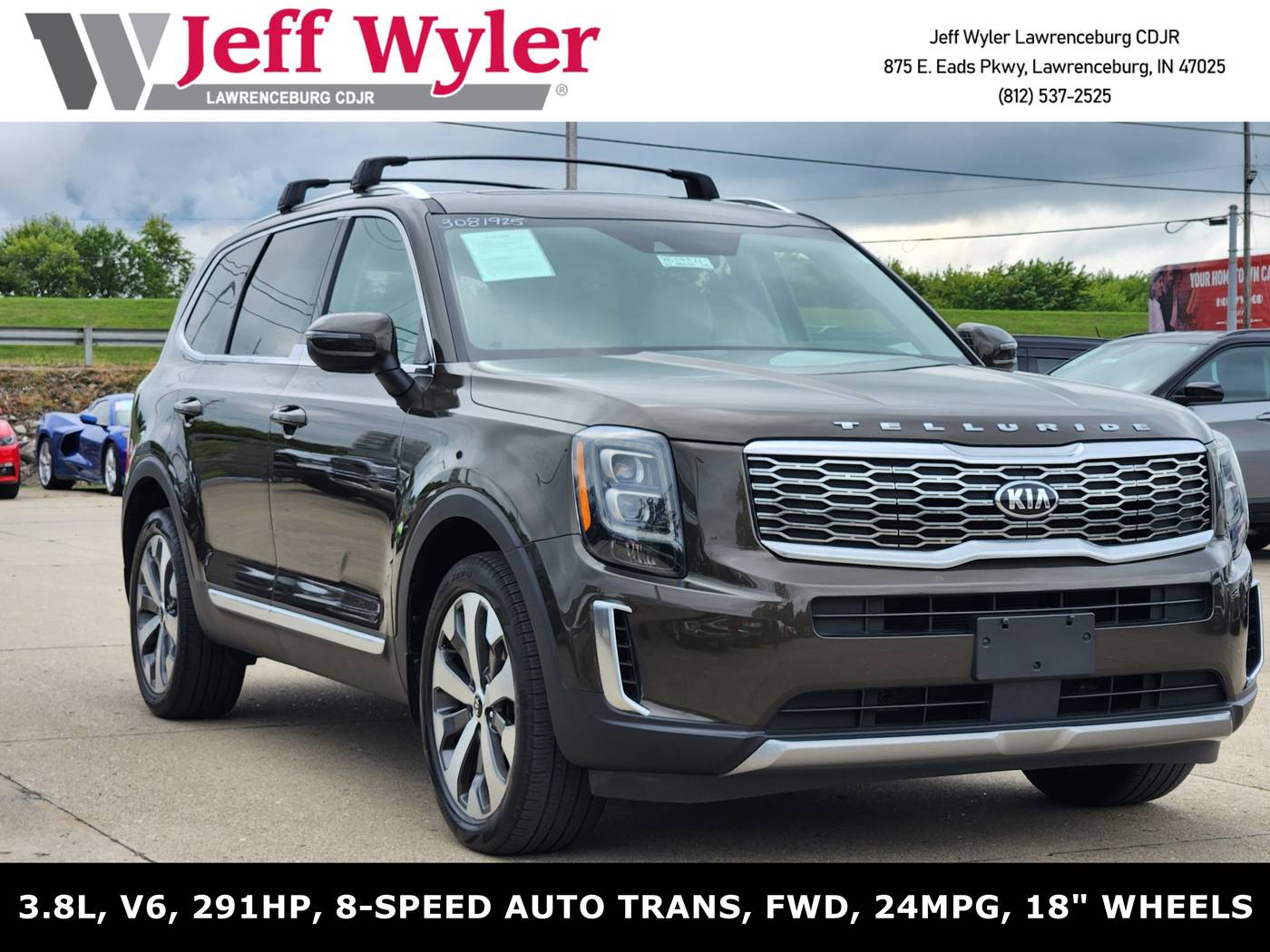 2021 Kia Telluride EX — SUV — 116,136 mi — Lawrenceburg, IN