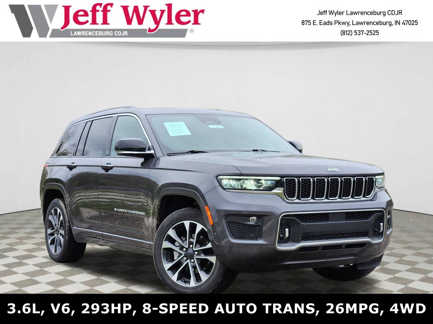 2022 Jeep Grand Cherokee Overland — SUV — 51,722 mi — Lawrenceburg, IN