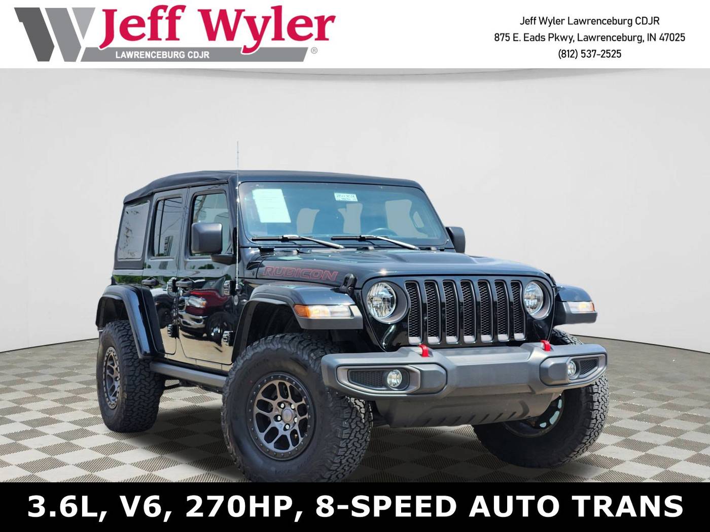 2021 Jeep Wrangler Rubicon — SUV — 23,788 mi — Lawrenceburg, IN