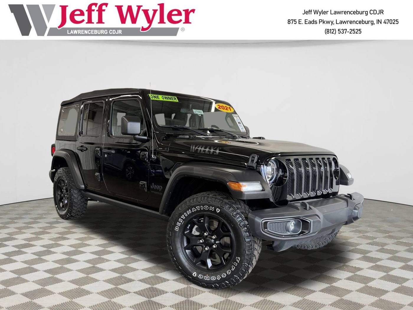 2021 Jeep Wrangler Willys — SUV — 40,166 mi — Lawrenceburg, IN