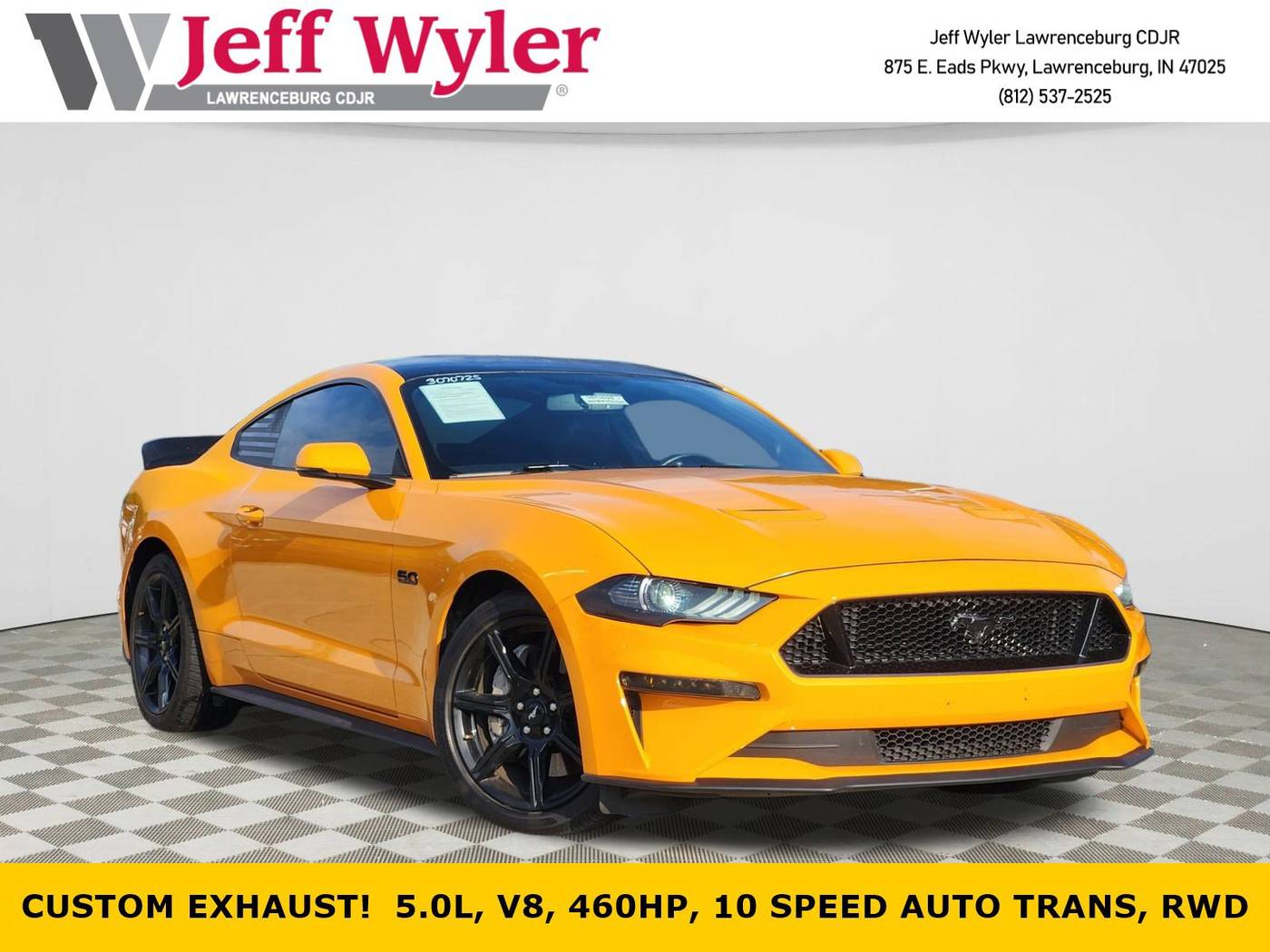 2019 Ford Mustang GT Premium — Coupe — 53,937 mi — Lawrenceburg, IN
