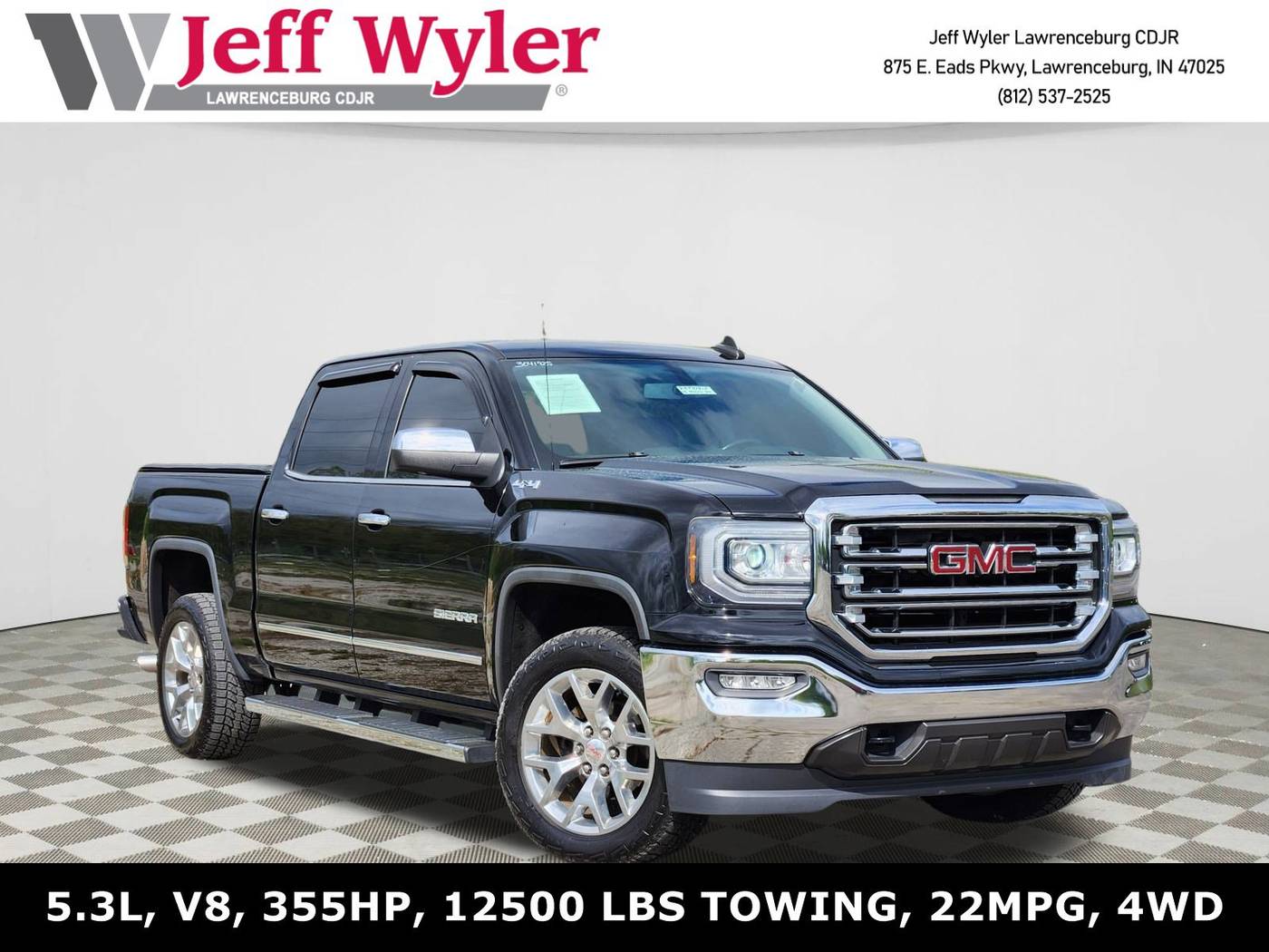 2018 GMC Sierra 1500 SLT — Pickup Truck — 80,455 mi — Lawrenceburg, IN