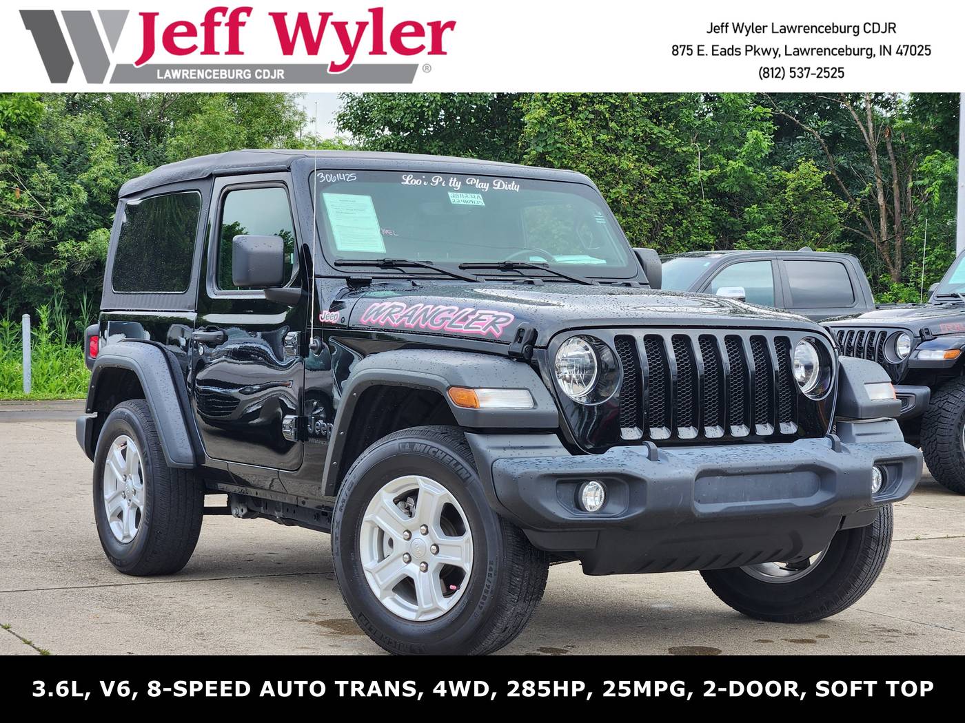 2022 Jeep Wrangler Sport S — SUV — 35,305 mi — Lawrenceburg, IN