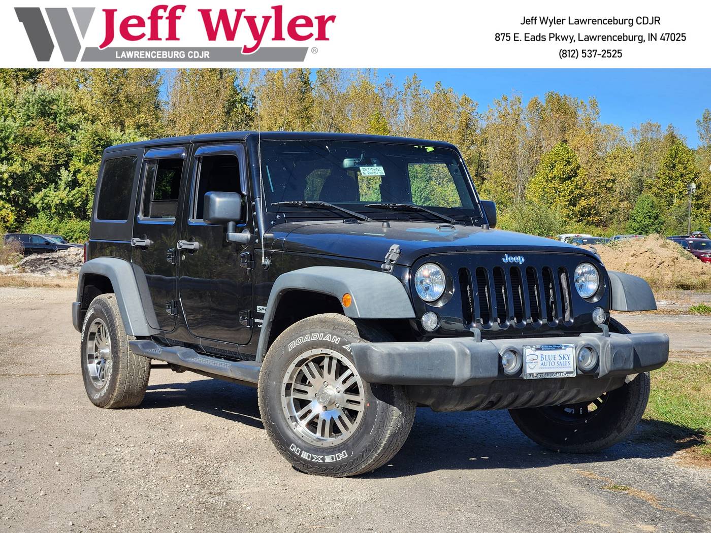 2018 Jeep Wrangler Sport S — SUV — 118,280 mi — Lawrenceburg, IN