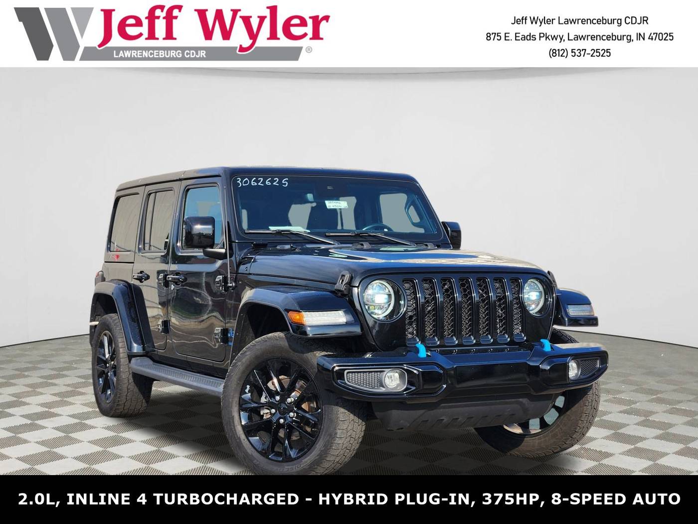 2021 Jeep Wrangler Sahara High Altitude 4xe — SUV — 65,252 mi — Lawrenceburg, IN