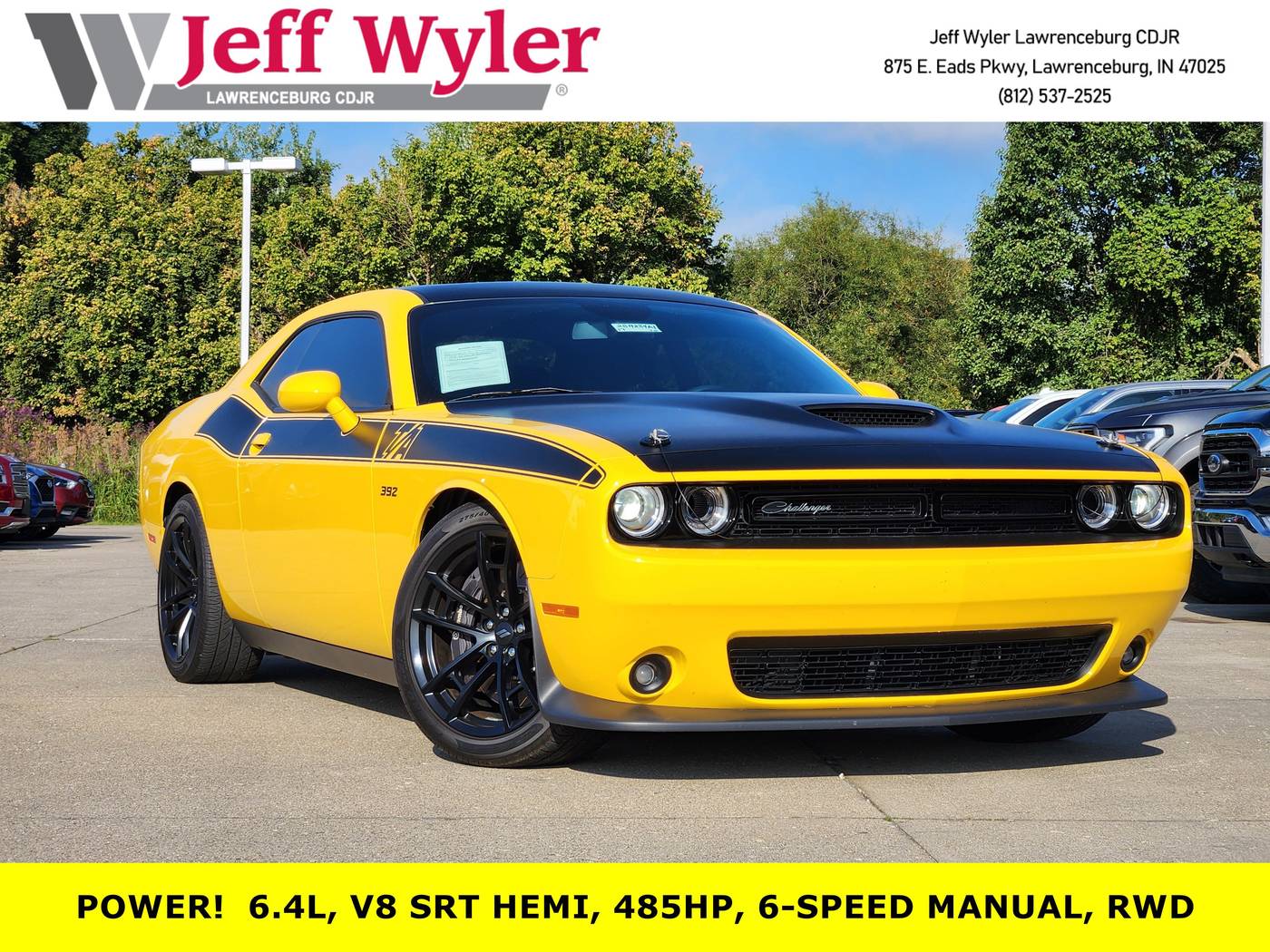 2017 Dodge Challenger T/A 392 — Coupe — 12,281 mi — Lawrenceburg, IN