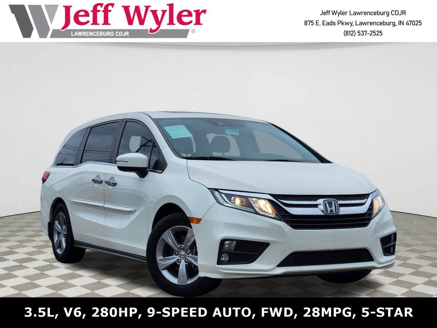 2018 Honda Odyssey EX-L — Minivan — 124,451 mi — Lawrenceburg, IN
