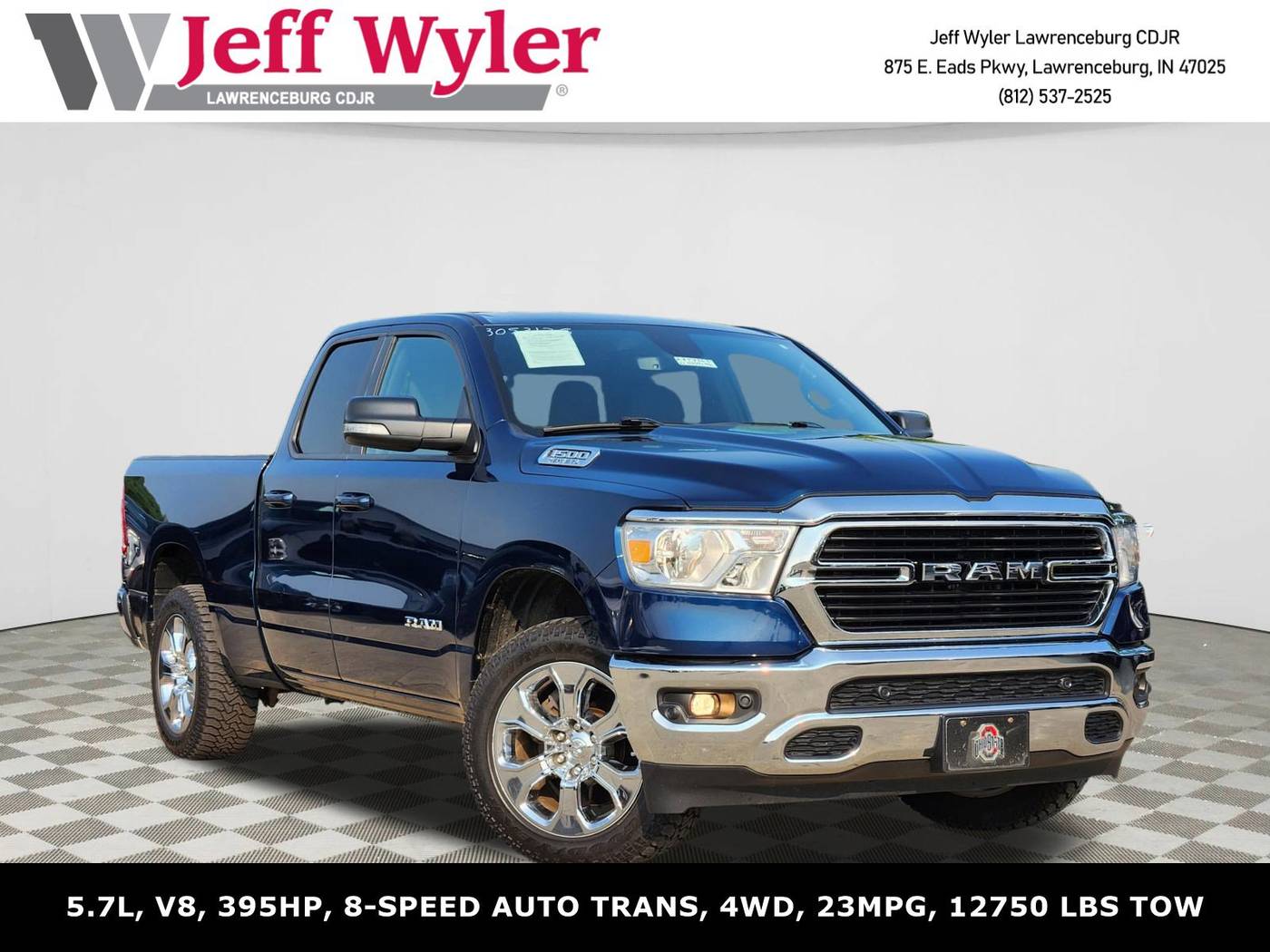 2021 Ram 1500 Big Horn — Pickup Truck — 95,913 mi — Lawrenceburg, IN