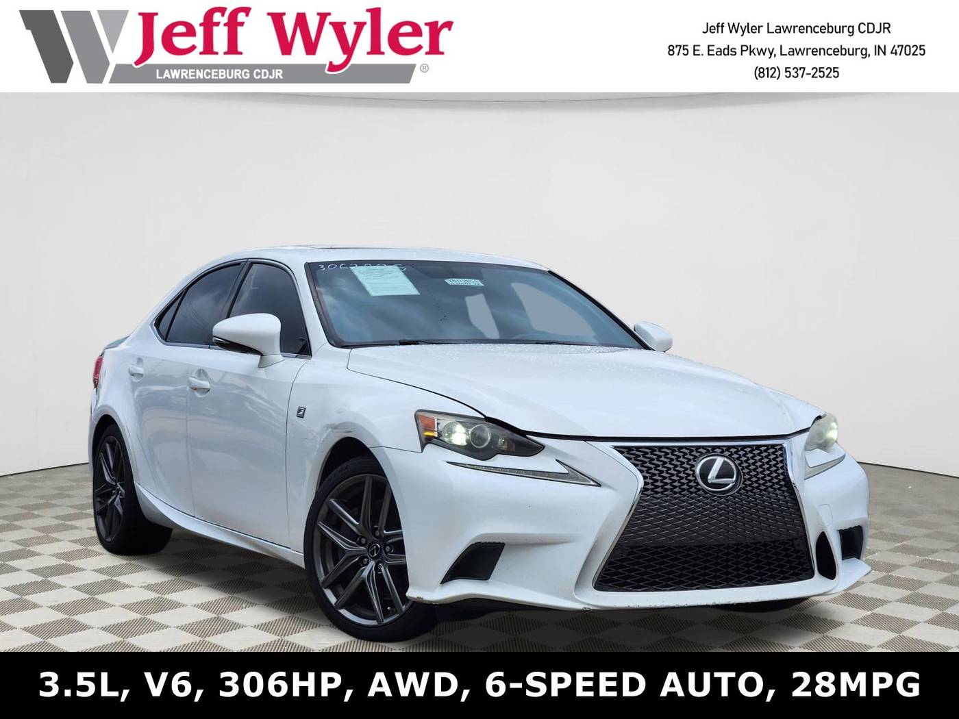 2014 Lexus IS IS 350 — Sedan — 128,175 mi — Lawrenceburg, IN
