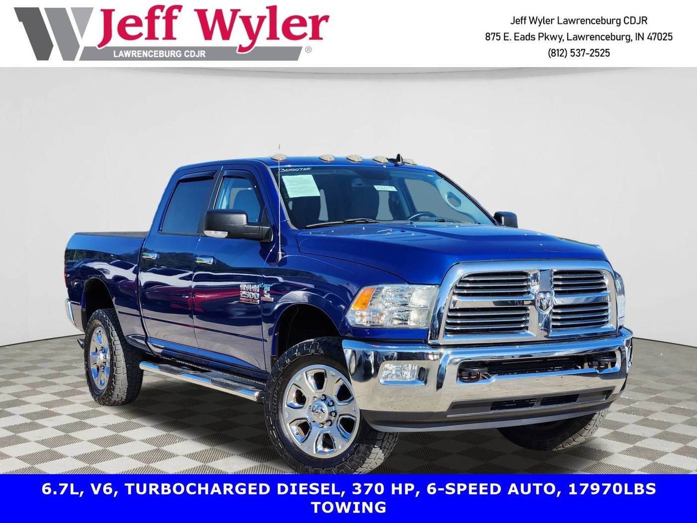 2014 Ram 2500 Big Horn — Pickup Truck — 103,292 mi — Lawrenceburg, IN