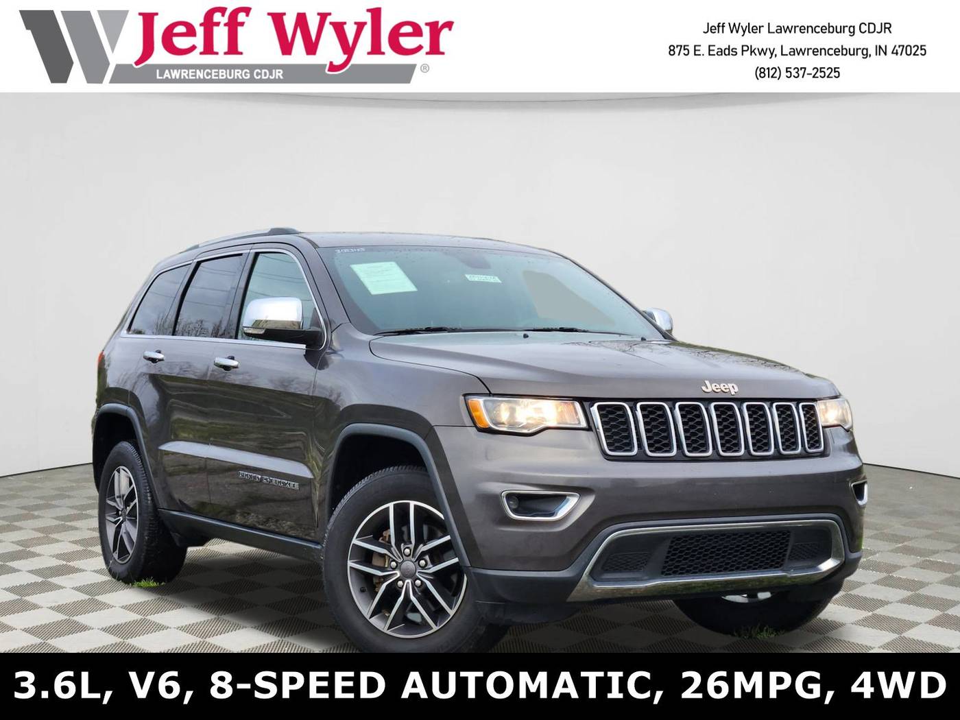2019 Jeep Grand Cherokee Limited — SUV — 51,569 mi — Lawrenceburg, IN