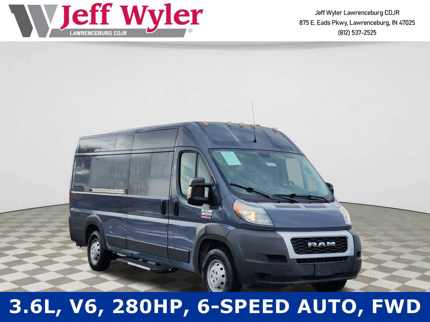 2019 Ram ProMaster Cargo Van 3500 — Cargo Van — 32,033 mi — Lawrenceburg, IN