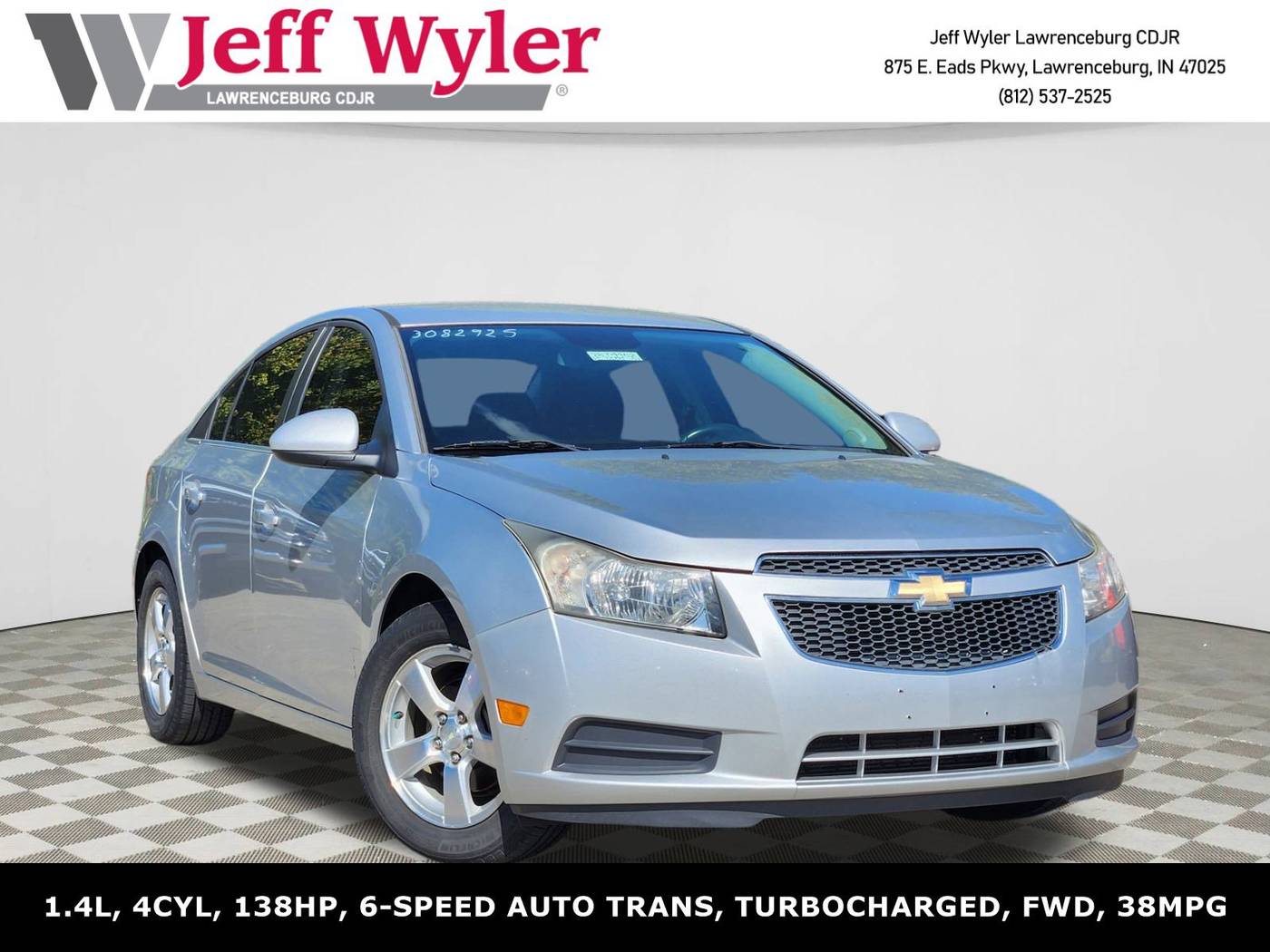 2013 Chevrolet Cruze 1LT — Sedan — 97,827 mi — Lawrenceburg, IN
