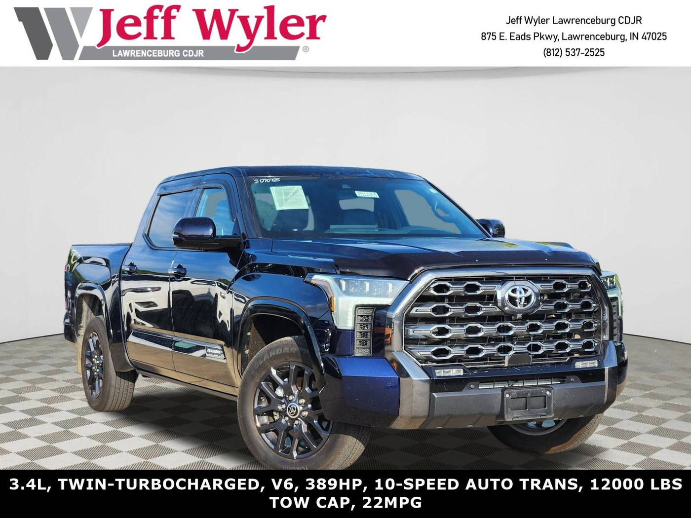 2023 Toyota Tundra Platinum — Pickup Truck — 27,346 mi — Lawrenceburg, IN