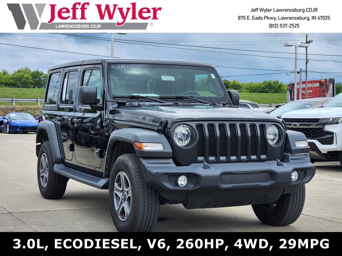 2022 Jeep Wrangler Sport S — SUV — 8,641 mi — Lawrenceburg, IN