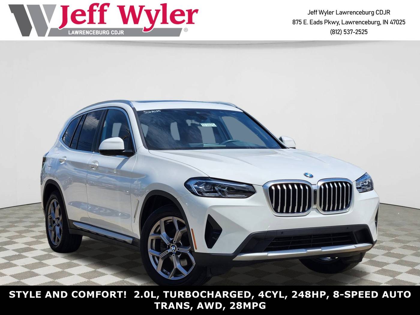 2022 BMW X3 30i — SUV — 20,146 mi — Lawrenceburg, IN