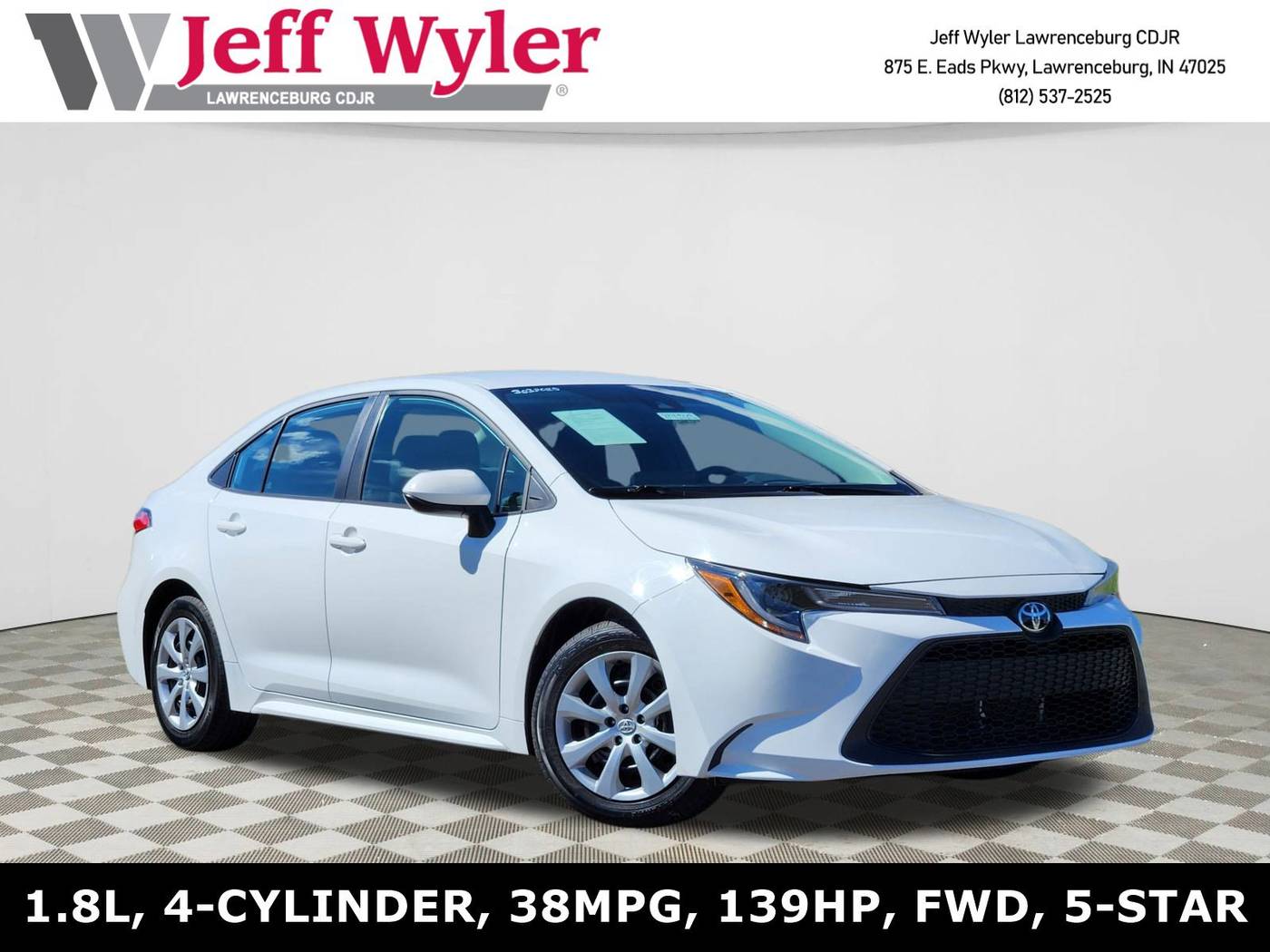 2022 Toyota Corolla LE — Sedan — 59,864 mi — Lawrenceburg, IN