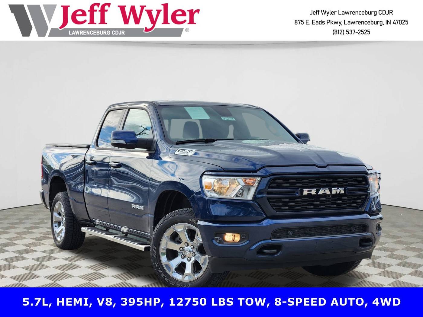 2022 Ram 1500 Big Horn — Pickup Truck — 12,125 mi — Lawrenceburg, IN