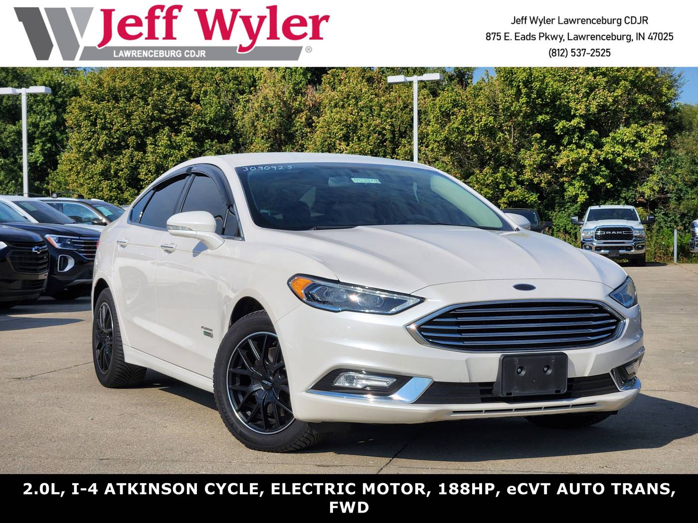 2017 Ford Fusion Energi SE — Sedan — 80,057 mi — Lawrenceburg, IN