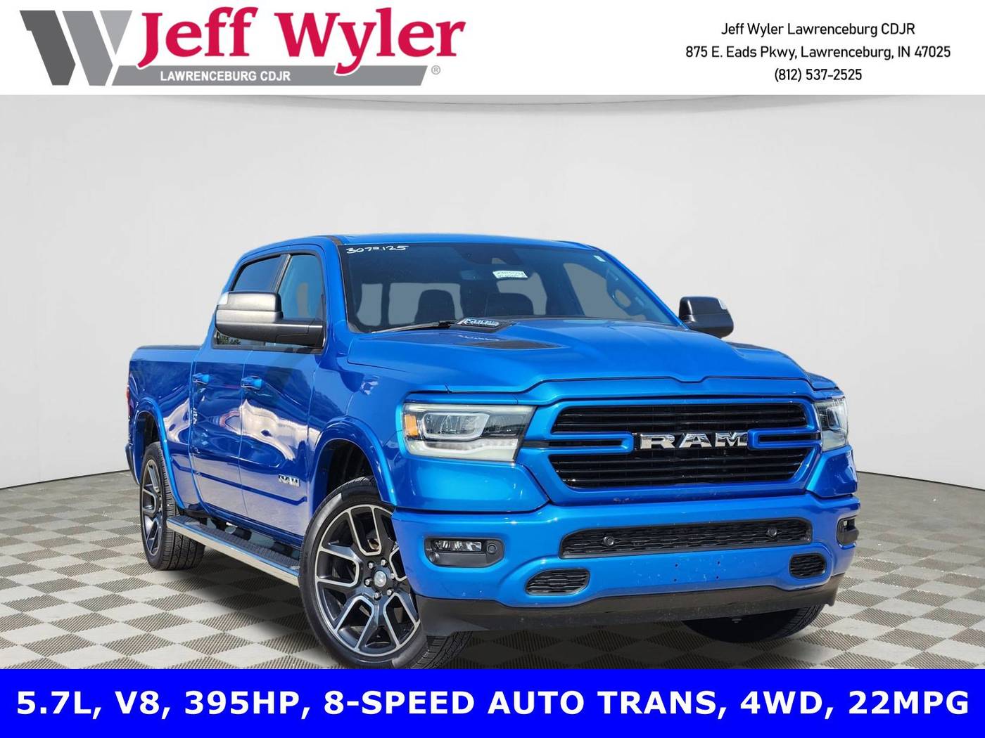2021 Ram 1500 Laramie — Pickup Truck — 52,543 mi — Lawrenceburg, IN