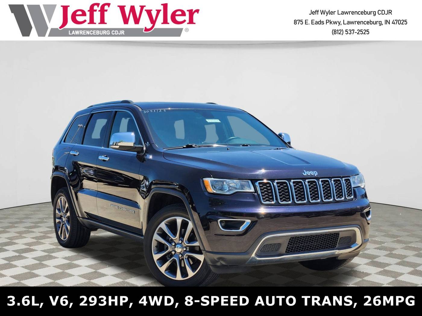 2018 Jeep Grand Cherokee Limited — SUV — 151,766 mi — Lawrenceburg, IN