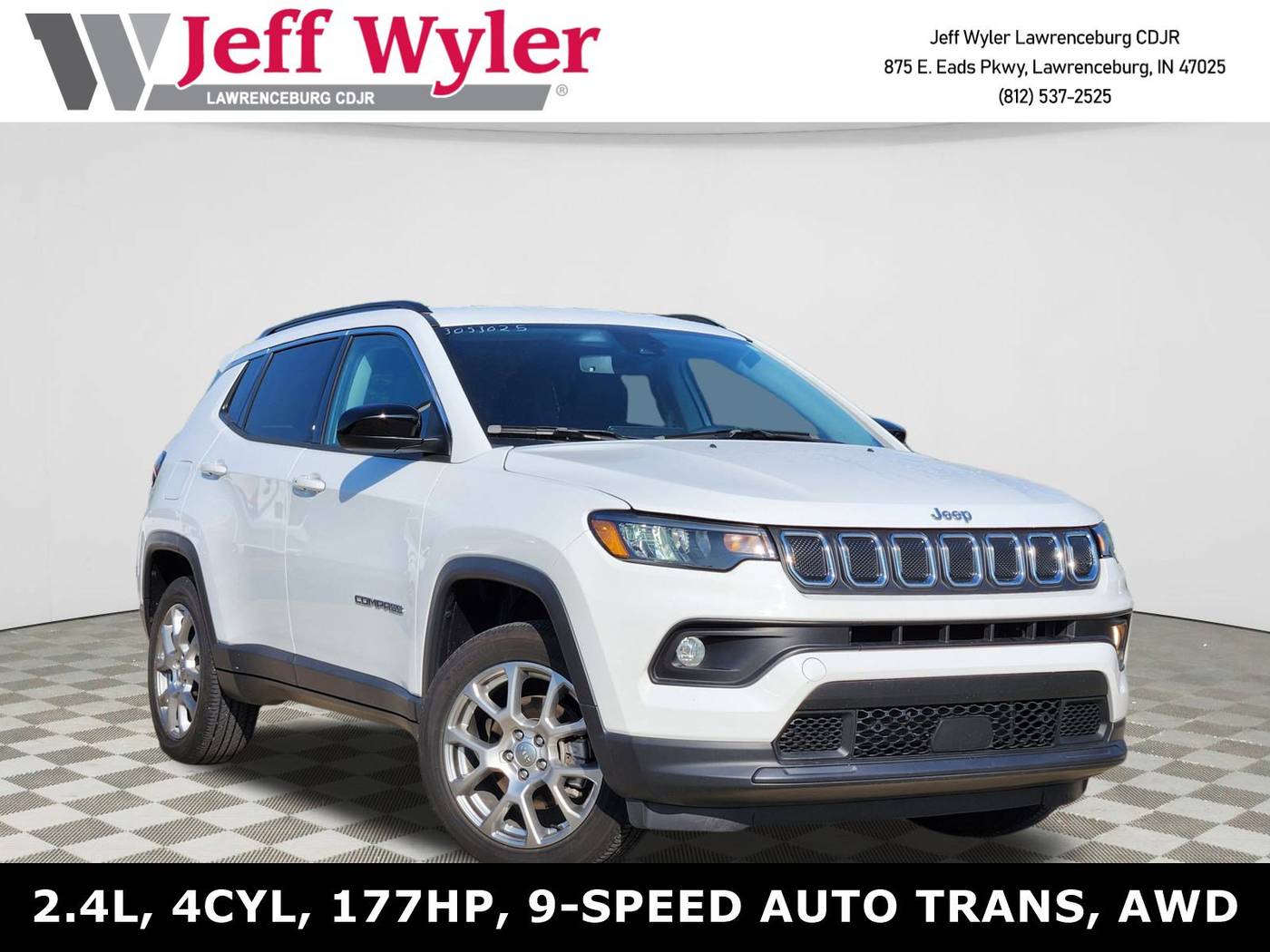 2022 Jeep Compass Latitude Lux — SUV — 24,531 mi — Lawrenceburg, IN