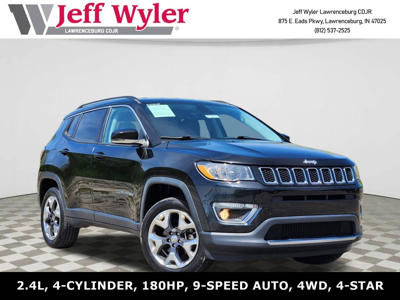 2018 Jeep Compass Limited — SUV — 92,267 mi — Lawrenceburg, IN