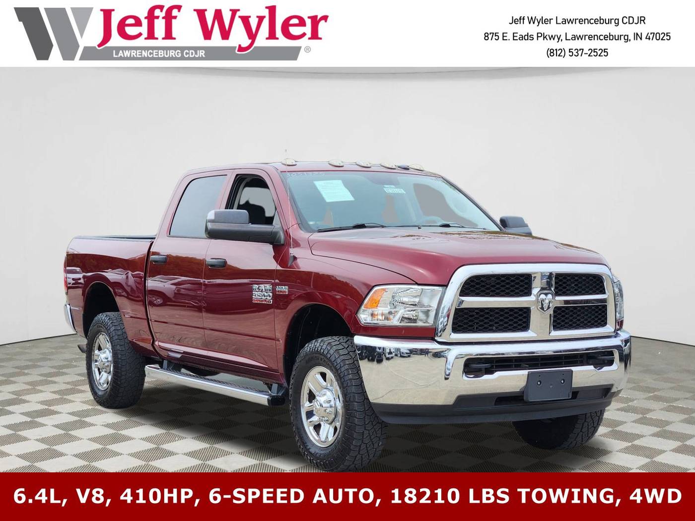 2018 Ram 3500 Tradesman — Pickup Truck — 122,674 mi — Lawrenceburg, IN