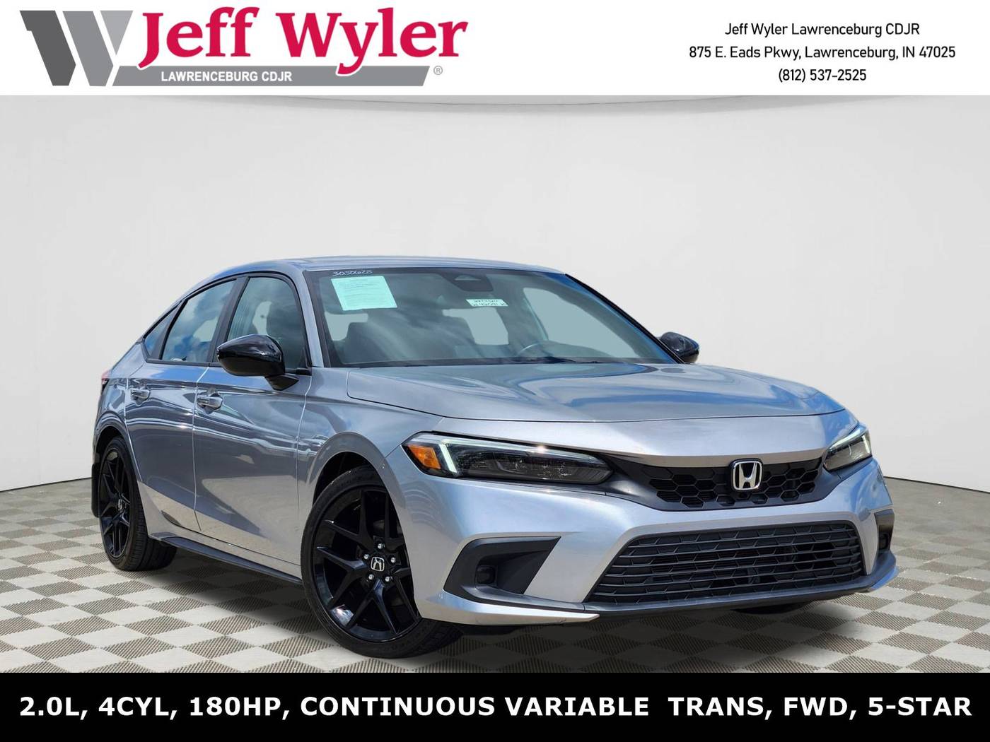 2023 Honda Civic Sport — Hatchback — 25,040 mi — Lawrenceburg, IN