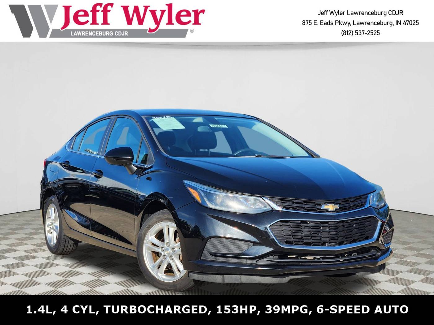 2017 Chevrolet Cruze LT — Sedan — 85,473 mi — Lawrenceburg, IN