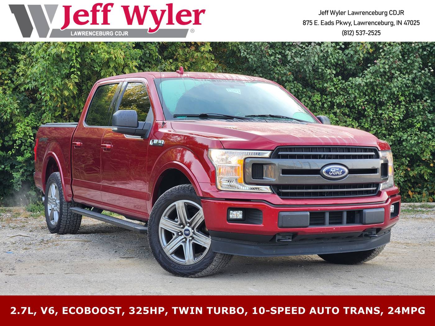 2018 Ford F-150 XLT — Pickup Truck — 89,337 mi — Lawrenceburg, IN