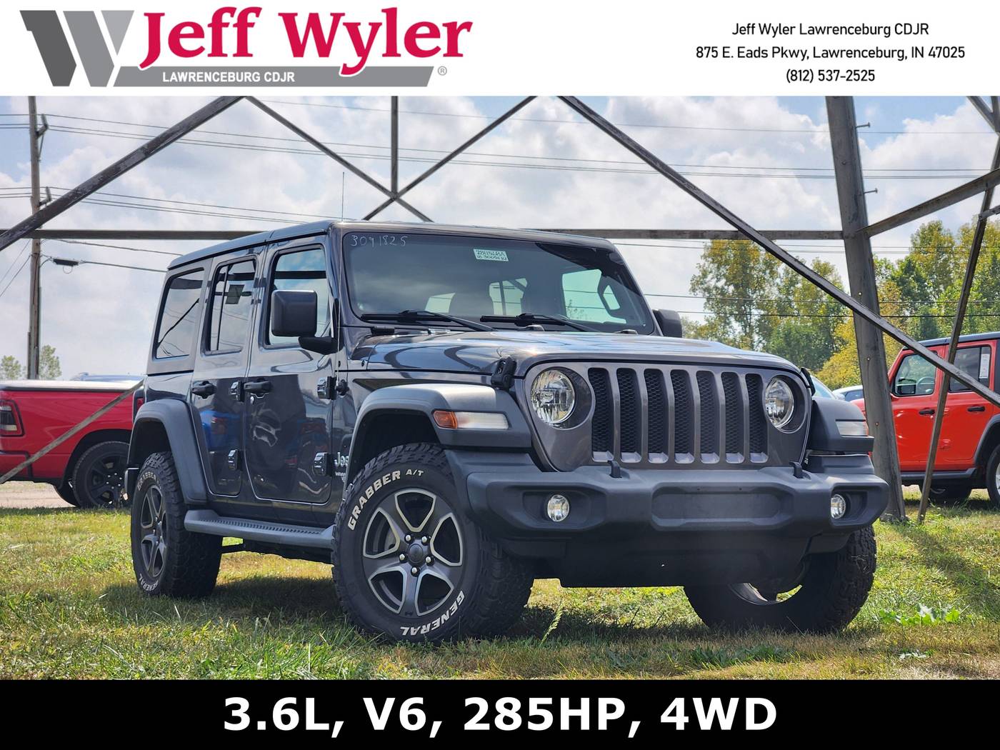 2018 Jeep Wrangler Sport S — SUV — 82,925 mi — Lawrenceburg, IN