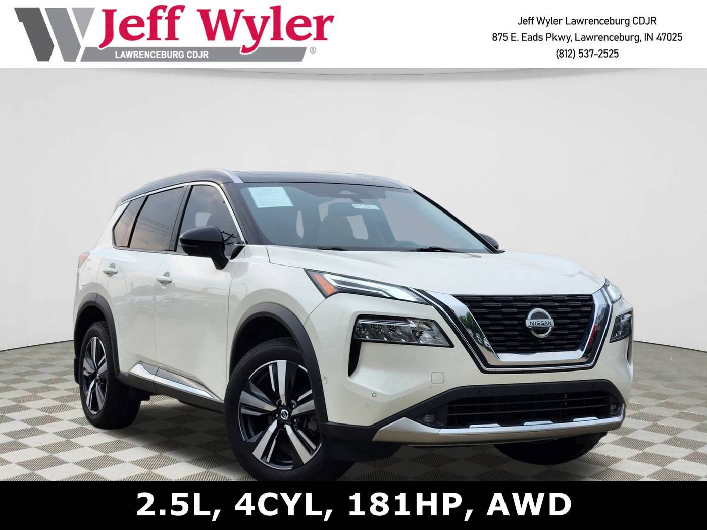 2021 Nissan Rogue Platinum — SUV — 64,984 mi — Lawrenceburg, IN