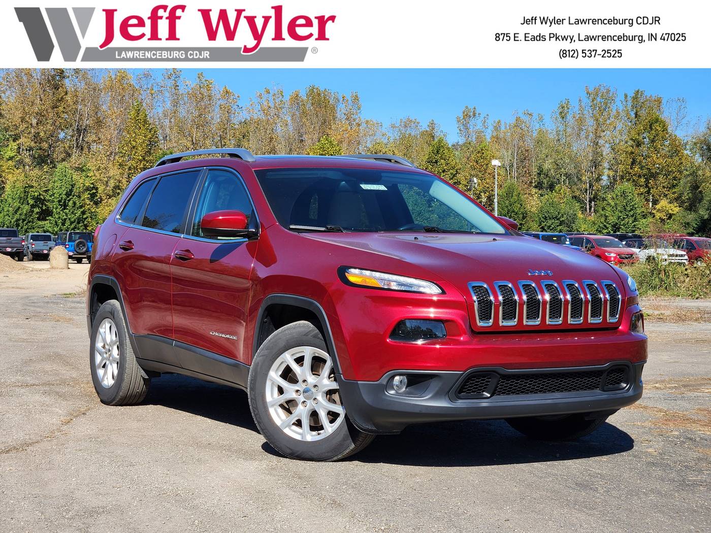 2016 Jeep Cherokee Latitude — SUV — 50,983 mi — Lawrenceburg, IN